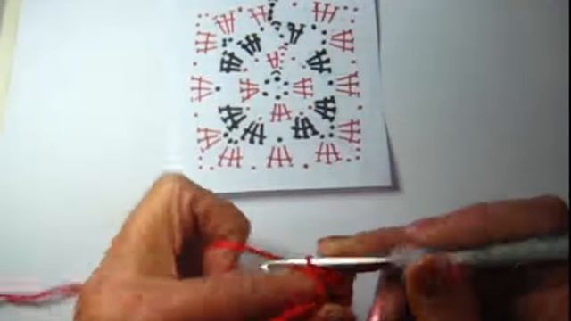 Вязание крючком. Читаем схемы. Афганский квадрат. Для начинающих смотреть онлайн