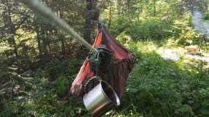 ТАЁЖНАЯ КУХНЯ. ХЕ ИЗ РЫБЫ ПО ТАЁЖНОМУ. ТЕСТИРУЮ НОВЫЙ НОЖ