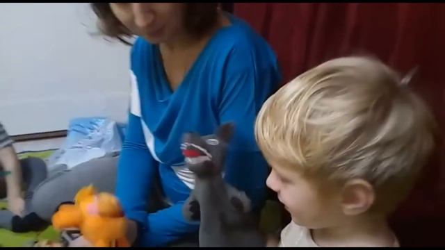 Позитивия 21 11 2018 Колобок дети изучают кукольный театр воспитатель Инна Васильева смотреть онлайн