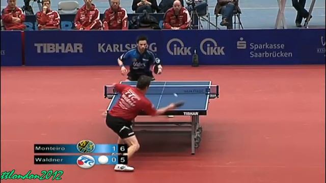 Throwback | Jan-Ove Waldner vs Joao Monteiro | German League смотреть онлайн