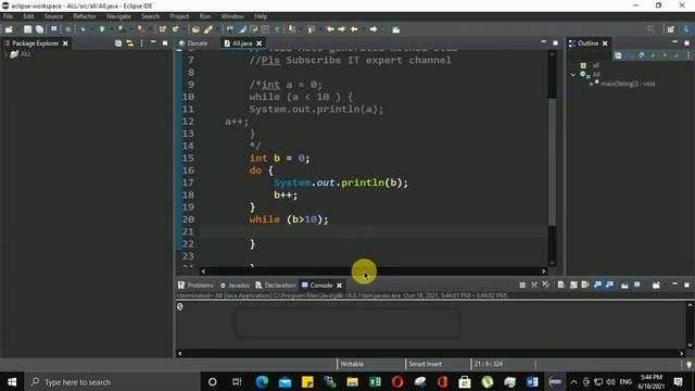 Java 3| logical operators , switch statement , while loop , do while loop , array , for loop in jav