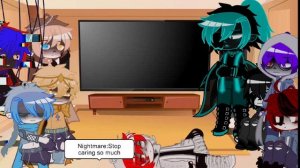 ~SANS AUS REACT TO DREAMTALE~ {Dreamtale brothers} {!Errorink¡} (Dream and nightmare angst) part 4!