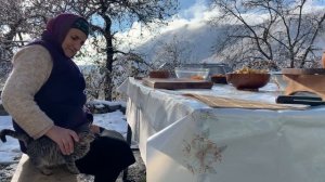 The Recipe Of the National Azerbaijani Shah Pilaf! Relaxing cooking