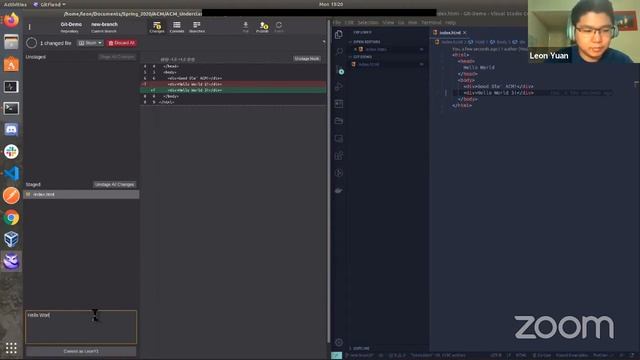 ACM Underclassmen Meeting: Expanding your Dev Environment on Git смотреть онлайн