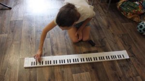 складное электронное пианино синтезатор midi клавиатура