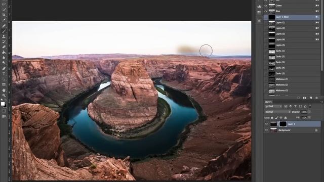 Photoshop tutorial - Bring the FIRE back with Exposure Blending смотреть онлайн