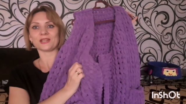 Как увеличить изделие в размерах при вязании~Как рассчитать расход пряжи~Как вязать правильно смотреть онлайн