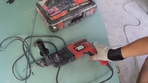 Перфоратор Black&Decker KD855KA 7 лет спустя