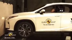 Краш тест Lexus RX 2020