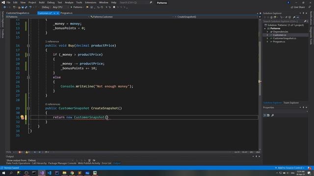 Memento. Sabloane GOF. Design Patterns [Romana] смотреть онлайн
