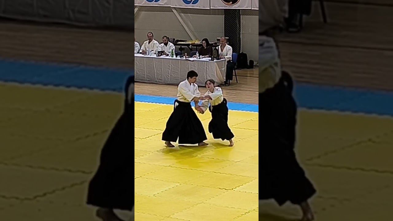 Моё выступление на Фестивале айкидо, 07.04.2024  #shorts