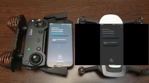Обновление и понижение прошивки  квадрокоптеров фирмы DJI используя только пульт и смартфон.