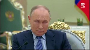 Президент России Владимир Путин побеседовал с уроженцем КЧР, участником СВО Амиром Аккао