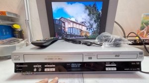 VIDEOREGISTRATORE VHS SUPER VHS PLAYER DVD PLAYER PANASONIC NV-VP33 TOP GAMMA 6 TESTINE HI-FI STERE