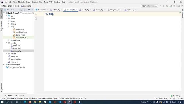 PHP with Laravel Framework Course Day 05 | BTIM |