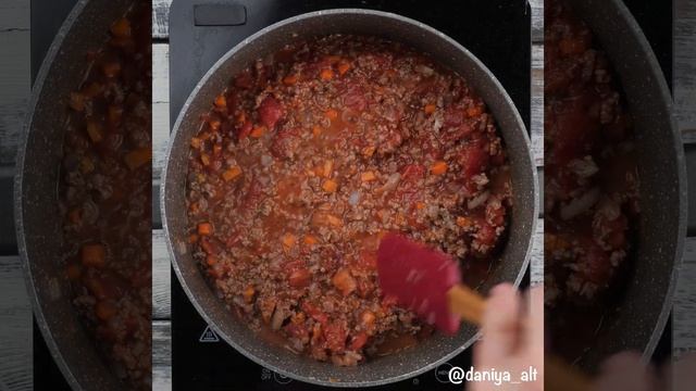 Мясной соус "Болоньезе" видео рецепт | простые рецепты от Дании