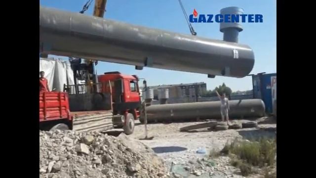 Автономная газификация частных домов, коттеджей, газгольдер, газовый котел смотреть онлайн