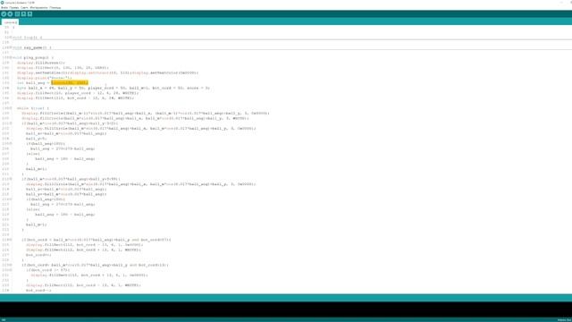 Игровая консоль на Arduino с TFT дисплеем