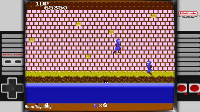 The Legend of Kage 1986 игра Денди (Arcade,NES) Прохождение игры.