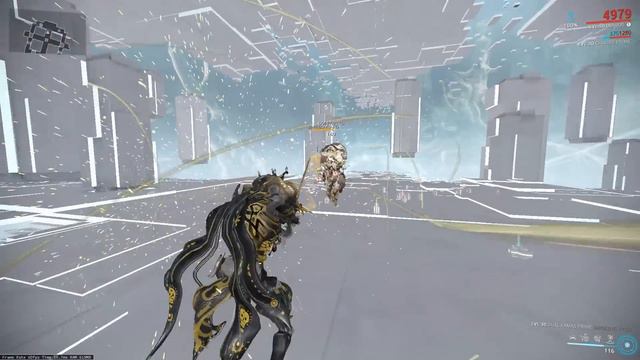 Destroying Warframe: One hit kill level 140 Corrupted Bombard with melee смотреть онлайн