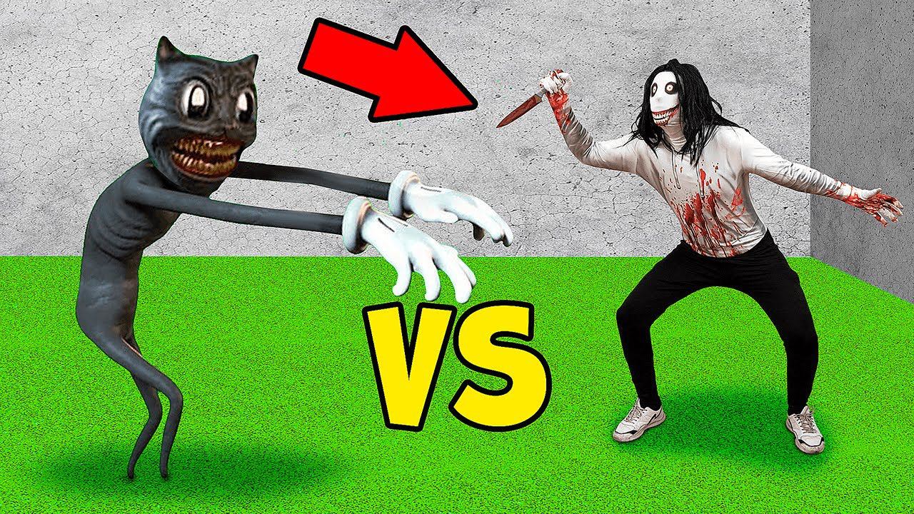 СТРАШНЫЕ ПРАНКИ над ДЖЕФФОМ **КАРТУН КЭТ Vs Джефф**