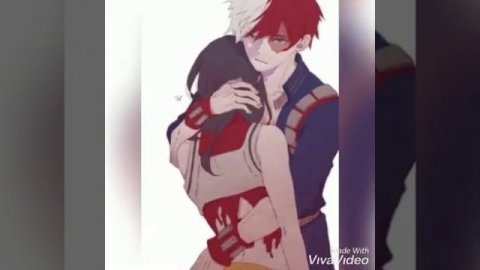 TODOMOMO~~SHOTO TODOROKI X MOMO YAOYOROZU ❤️