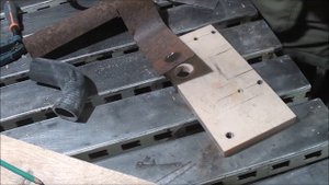 Плиткорез из болгарки. Крупный формат. Tile cutter from angle grinder.