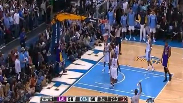 Lakers vs Nuggets Game 3 WCF 05/23/09 смотреть онлайн