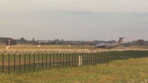 U.S. Air Force C-5 Galaxy at Liszt Ferenc International Airport, Budapest