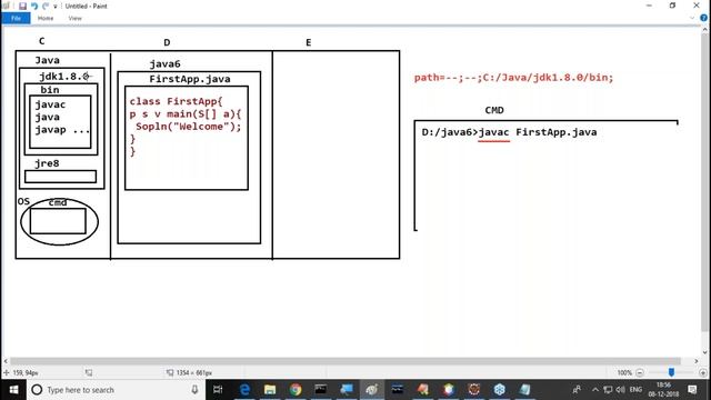 Save Java File & Compile Java file || Class - 14 || by Mr. Nagoor Babu Sir On 08-12-2018