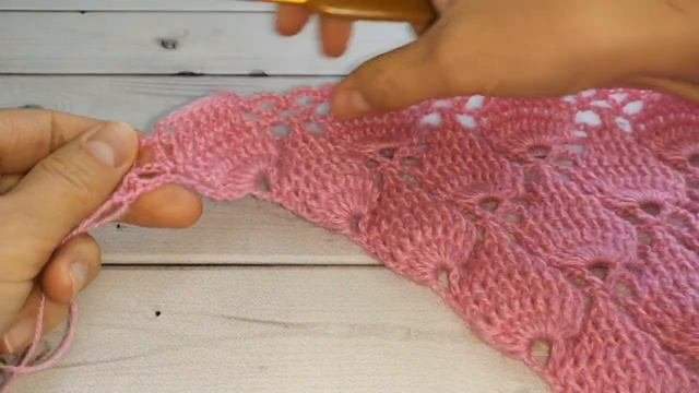 Шаль крючком//Crochet Shawl//Обвязка шали/Crochet Shawl Pattern