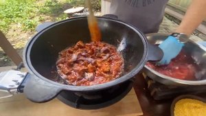 Лилибж- жаркое по-адыгейски с пастэ’