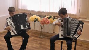Соболев Сергей Шевцов Тимофей дуэт аккордеонистов