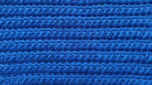 ПРОСТОЙ ПЛОТНЫЙ УЗОР КРЮЧКОМ для снуда, пледа, коврика / Crochet Pattern