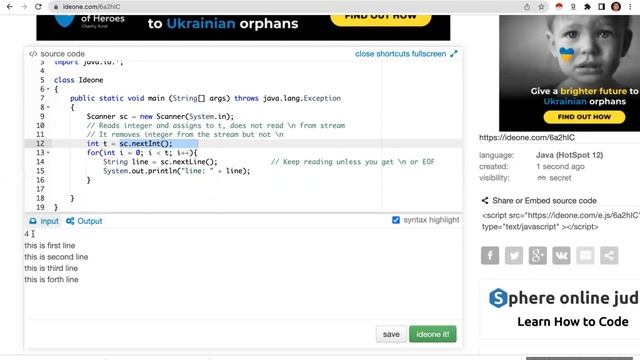 Input Reading Bugs in Competitive Coding (Java - nextInt and nextLine, CPP - cin and getline) смотреть онлайн