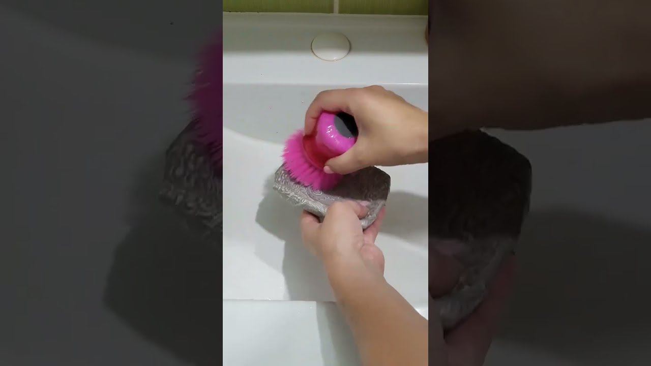 Нанесла и смыла - сантехника  как зеркало! #сантехника #раковина #какотмыть #ванная #налет #дом