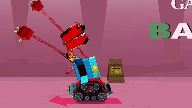 The Steel Monster is watching us! BLITZCRANK KARL-44 and KV44 in the bunker | Cartoons about tanks смотреть онлайн