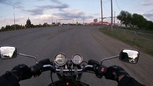 Yamaha fzx 750 на предельной скорости
