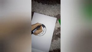 как нарисовать знак BMW  легко