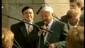 Пьяный Ельцин в Германии