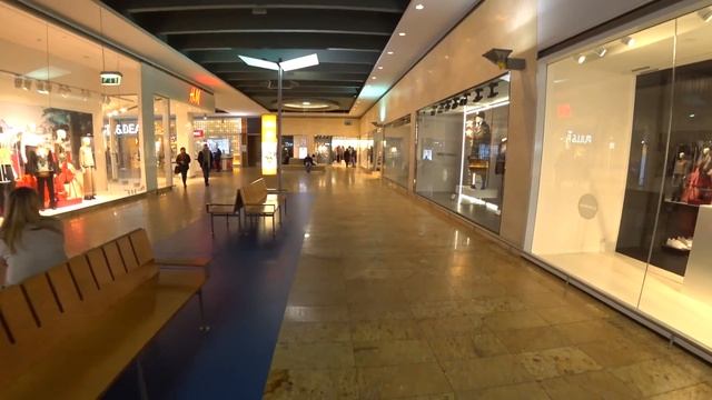 Europea & Akropolis Shopping Center Vilnius Lithuania November 2018 4K! смотреть онлайн