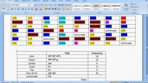 Data handling organising data ex  G