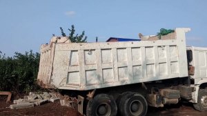 День 2. Прием Дресвы для отсыпки участка.