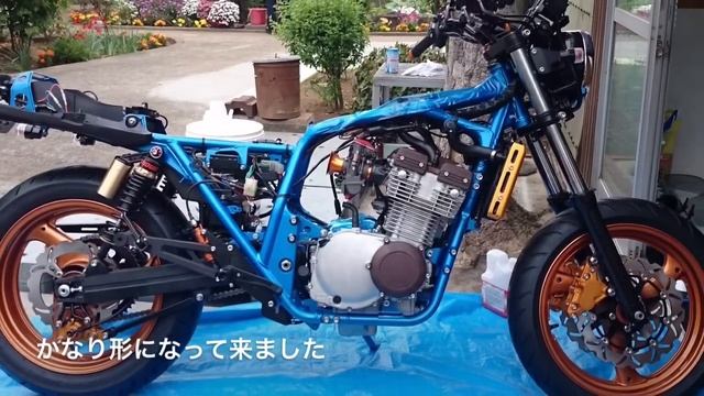 0 スズキインパルスをレストアpart3amazing garage life part3suzuki gsx400 Impulse gk79a custom　Restoration