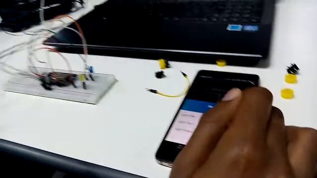 Flutter App + Mqtt + NodeMCU LED Control Project