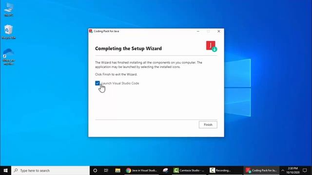 Java 15 in Visual Studio Code (Getting Started) + Create First Java Project смотреть онлайн