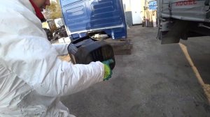 Как Анютка сделала ТО на нашей Фуре Готовим машину к Зиме