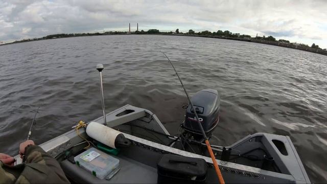 Мощный клёв окуня на Финском заливе, 5кг за 2 часа. Окунь более 500гр. смотреть онлайн