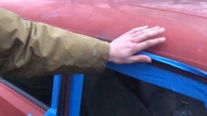 ВАЗ 2104 Покраска радиаторной Решетки и Стоек.