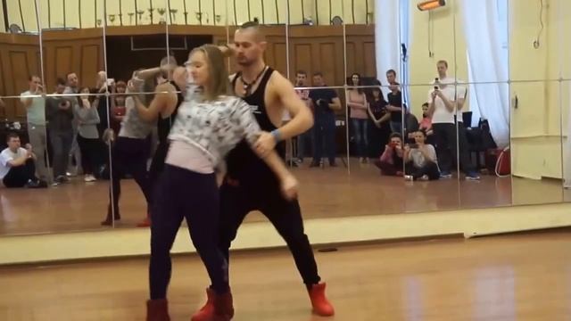 Alexandr Nechaev & Yulia Fedorova, Bachata Sensuale, Lviv, December 2016 смотреть онлайн